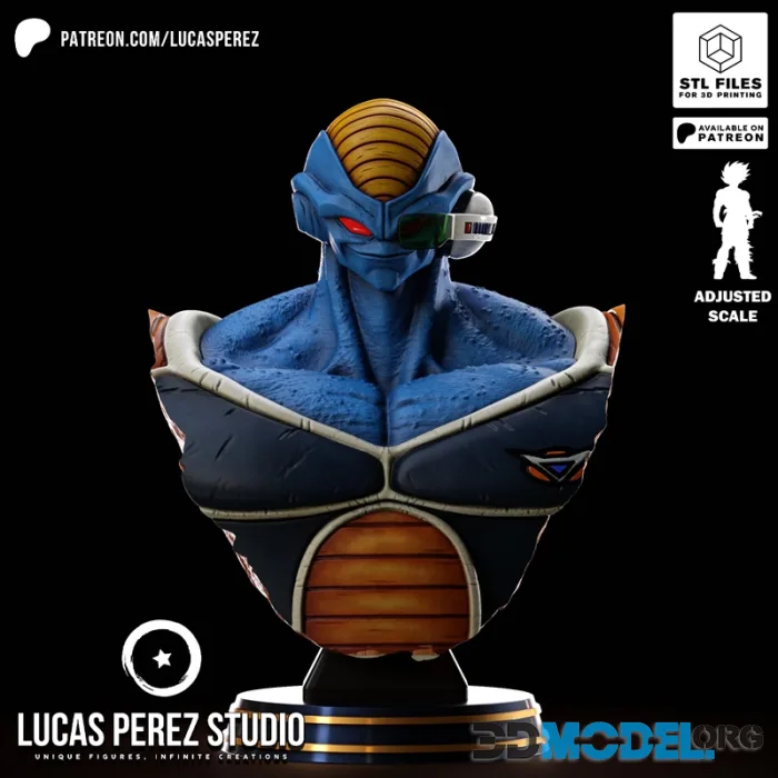 Lucas Perez - Burter - Ginyu Force Bust – Printable