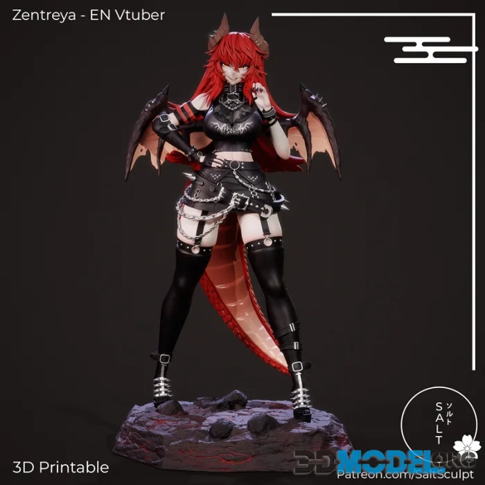 Zentreya - EN Vtuber – Printable