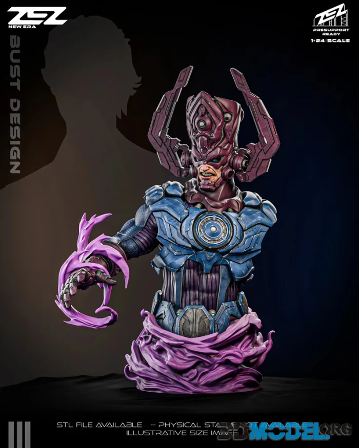 ZEZ Studio - Galactus Bust – Printable