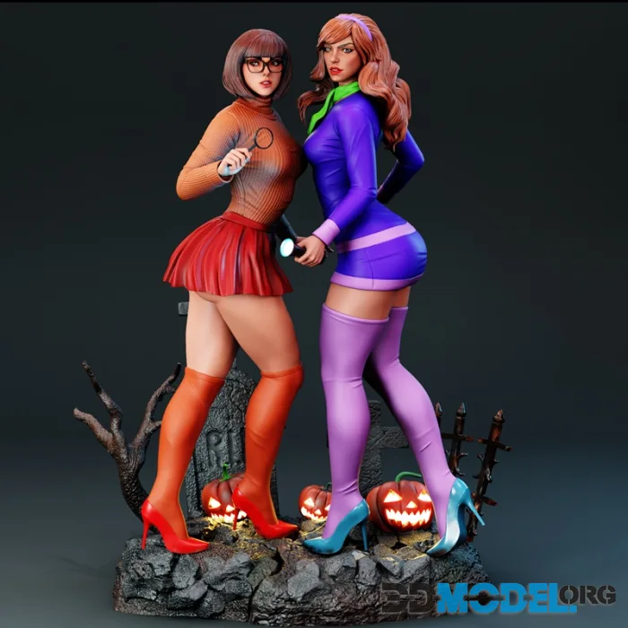 BrunoArt3D - Daphne and Velma – Printable