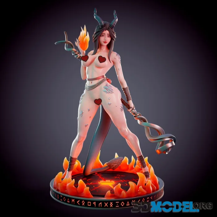 Chagarin - Dragonborn fire priest – Printable