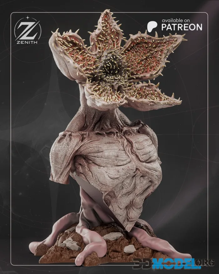 ZEZ Studio - Demogorgon Bust – Printable