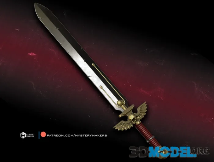 MysteryMakers Power Sword Warhammer 40k – Printable