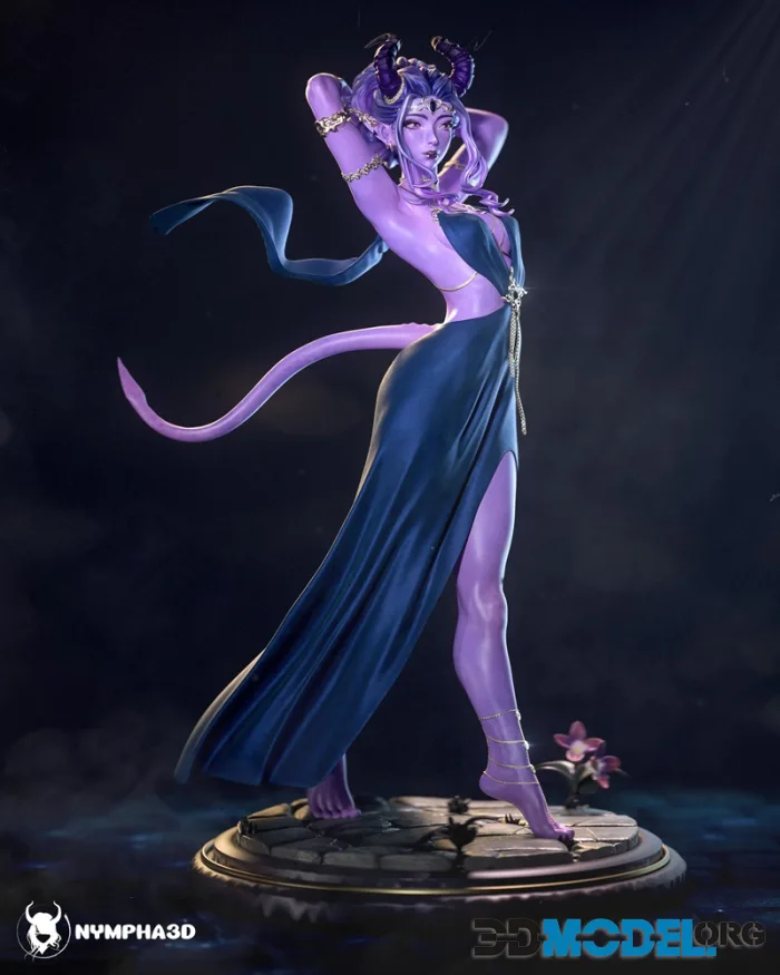 Nympha - Tiefling Girl – Printable