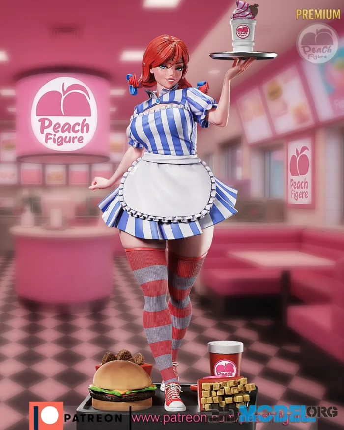 Peach Figure - Wendy – Printable