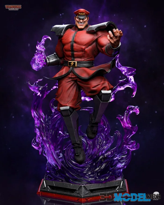 Tanuki Figures - M. Bison - Street Fighter – Printable
