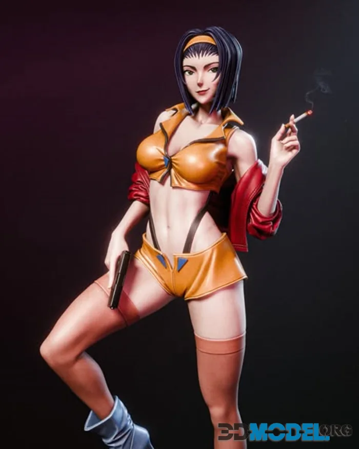 CA 3D Studios - Faye Valentine – Printable