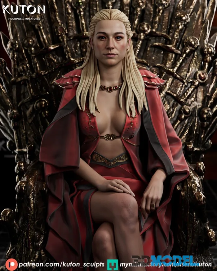 Kuton Figurines - Rhaenyra – Printable