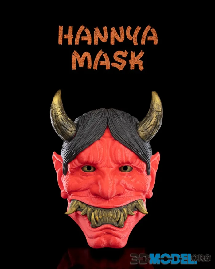 Hannya Mask – Printable