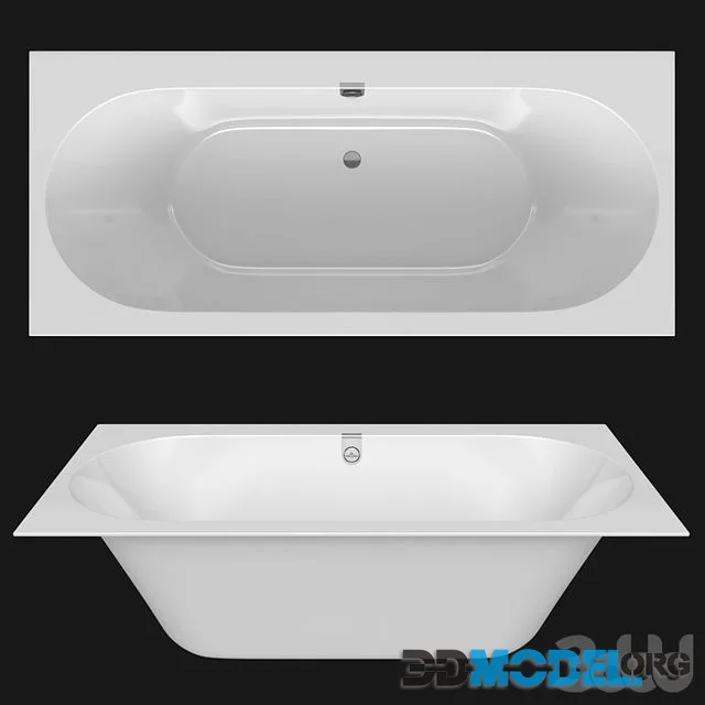 Acrylic Bathtub Villeroy & Boch Oberon 2 0