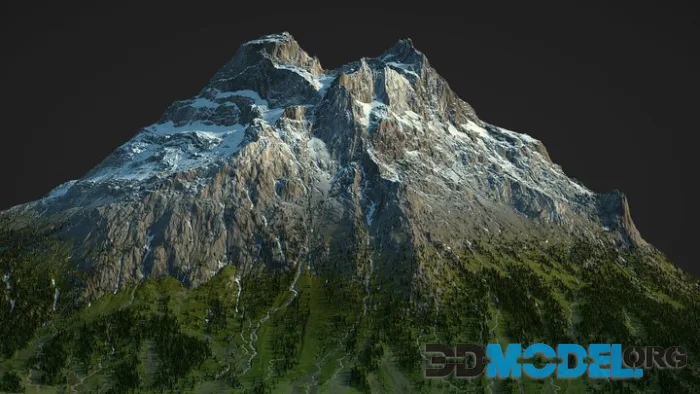 Alpine Mountain V6 (World Machine) (PBR)
