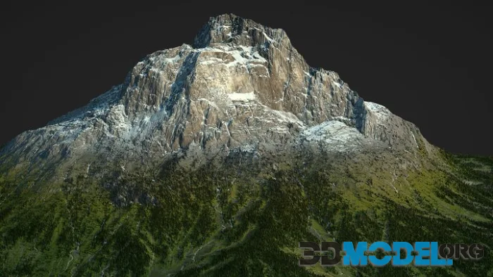 Alpine Mountain V8 (World Machine) (PBR)