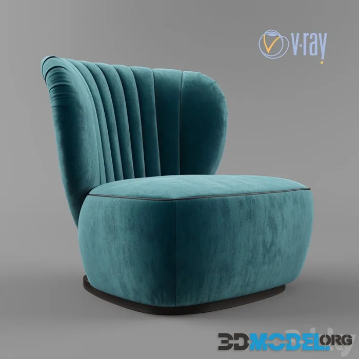 Amelia Armchair by black tie