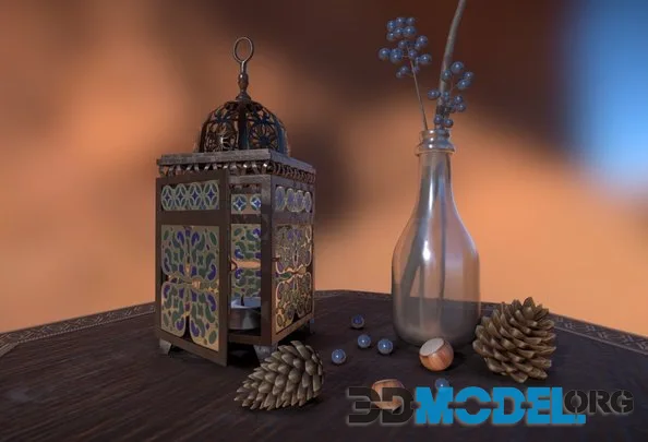Arabian Lantern (PBR)