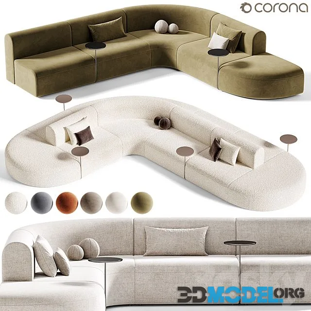 ARTIKO Sectional Modular Sofa 1 (6 colors)