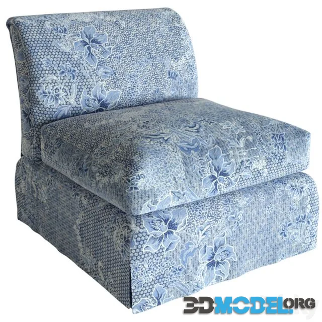 ATHERTON SKIRTED SLIPPER CHAIR Ralph Lauren (vray GGX)