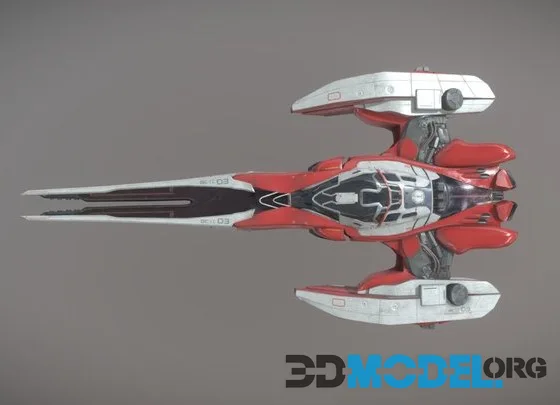 AXXA   BC LC 03 Spaceship (PBR)