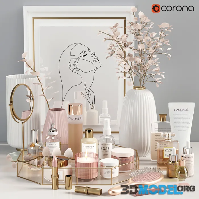 beauty decorative set 02