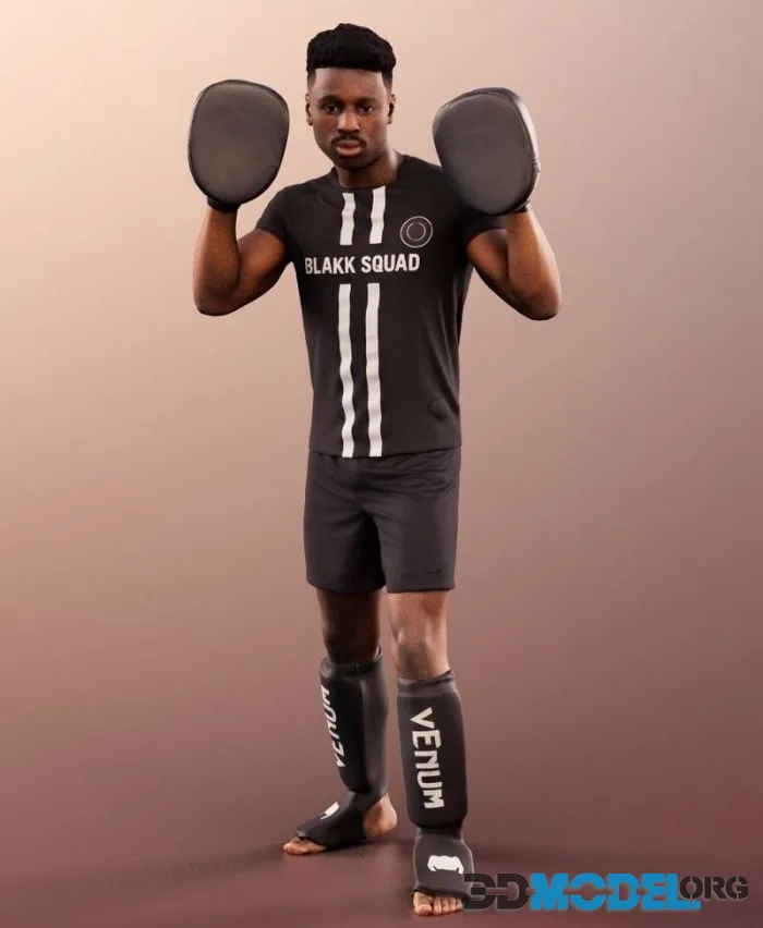Black Man Boxing (PBR)