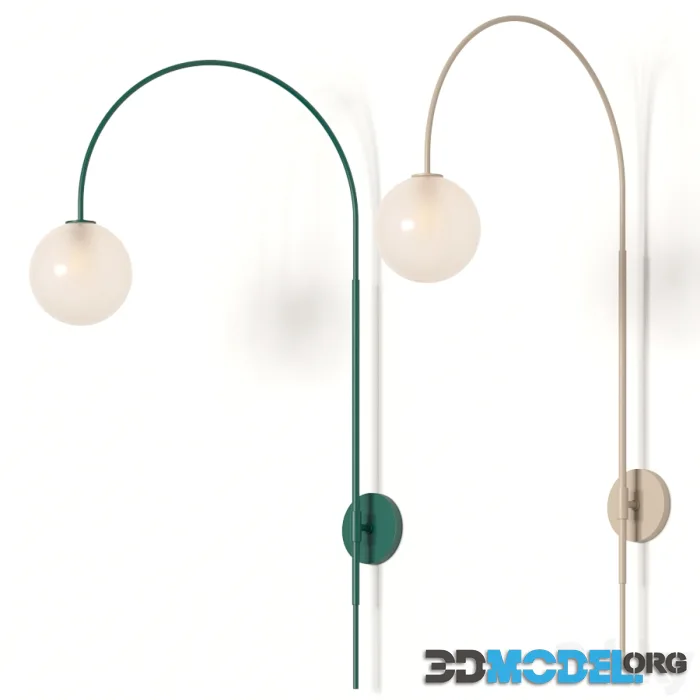 Blueprint Lighting Arc Wall Lamp