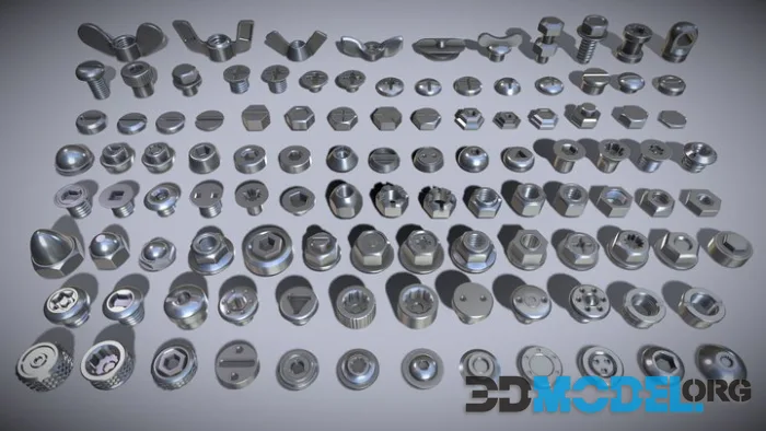 Bolts Collection   108 Pieces (PBR)