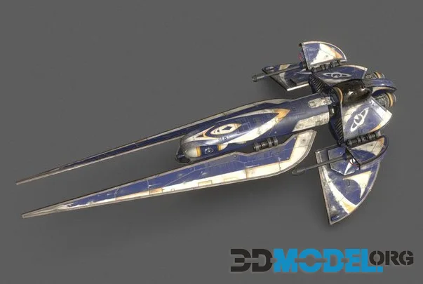Cargo Enforcer Spaceship (PBR)