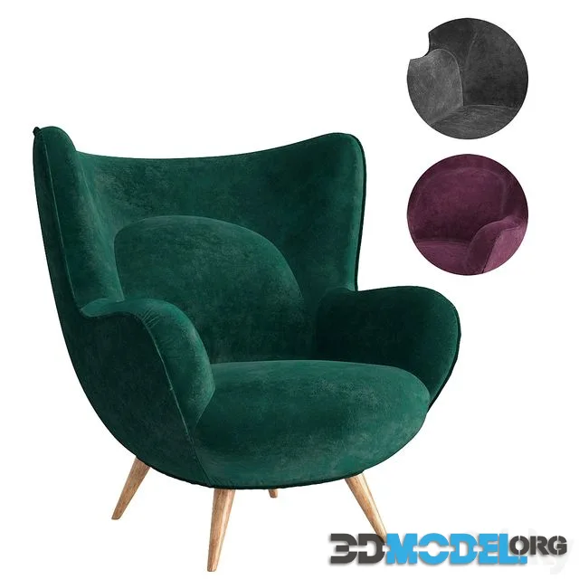 Carlo Mollino Accoto Lounge Chair