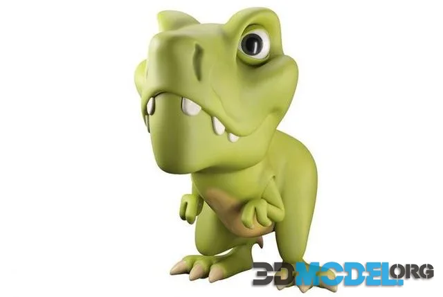 Cartoon Dinosaur T-rex (PBR)