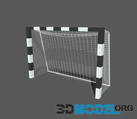 Cartoon Handball Goal Post (PBR)