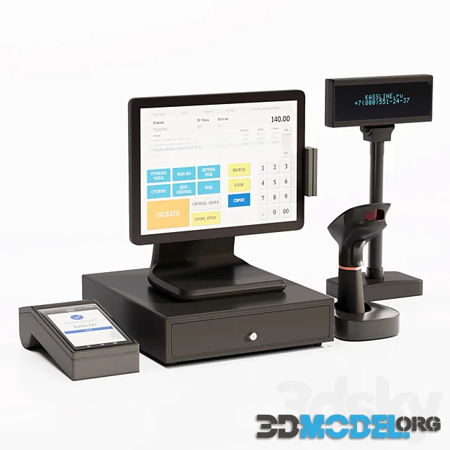 Cash Desk Payment Terminal