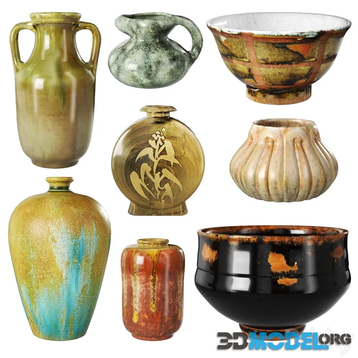 Ceramic vases