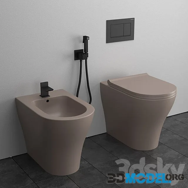 Cielo Enjoy e Amedeo Back to Wall WC Bidet