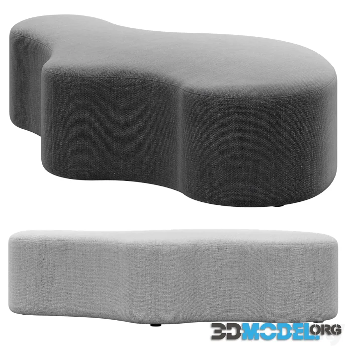 Clarkson Ottoman B by Huniford