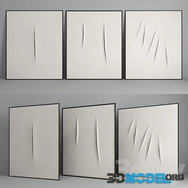 Concept Spatial by Lucio Fontana