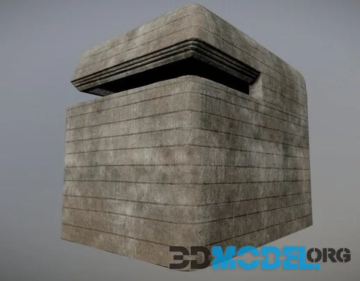 Concrete Bunker 01 PBR (PBR)