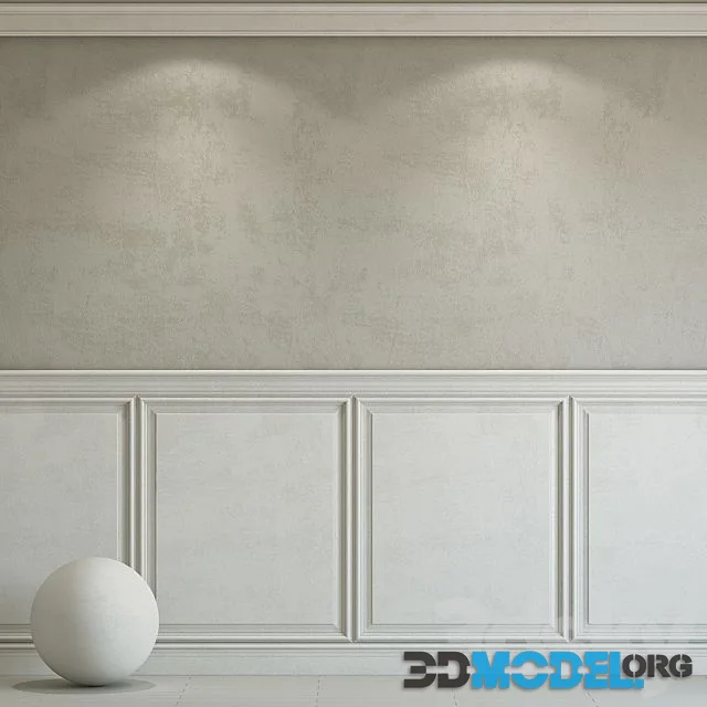 Decorative Plaster with Molding 229