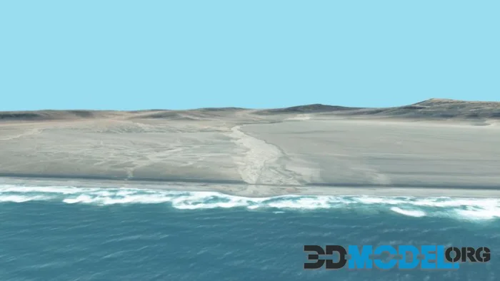 Desert Coastline (PBR)