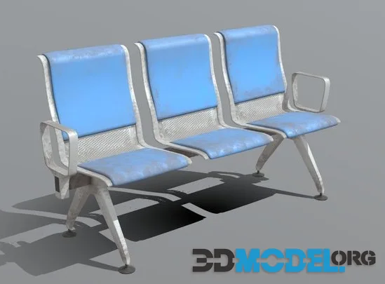 Dirty Hospital Bench 1 (PBR)