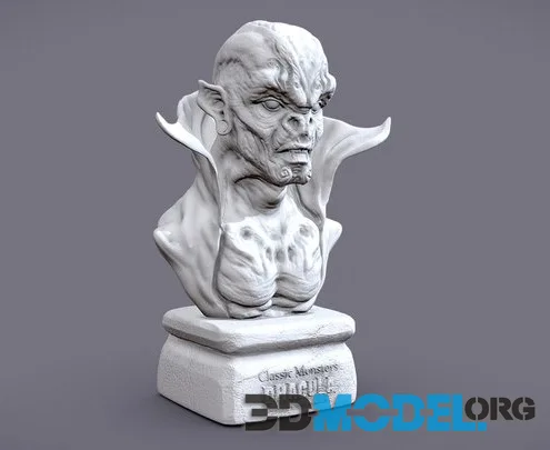 Dracula (Classic Monsters)   3D Print (PBR)