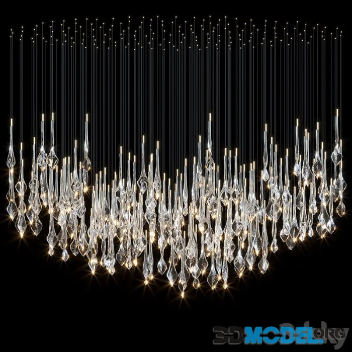 Droplight – Vargov Design (nice chandelier)