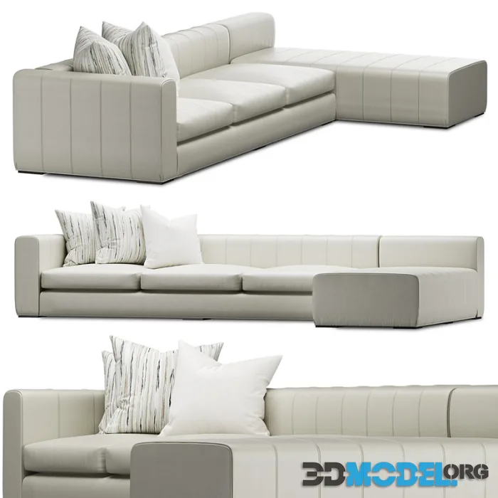 EJVictor Milano Sectional Sofa