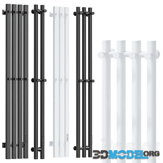 Electric Heated Towel Rail Set Margroid Inaro