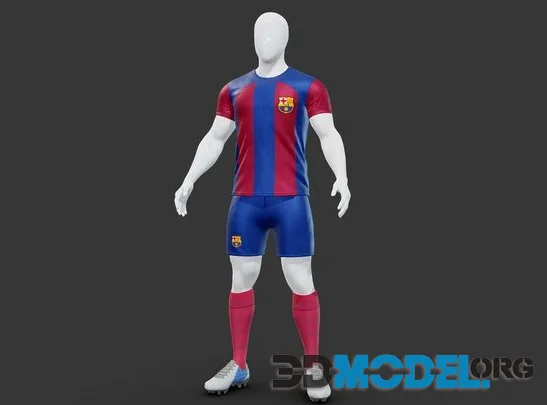 Football Jersey FC Barcelona Team   2023 24 (PBR)