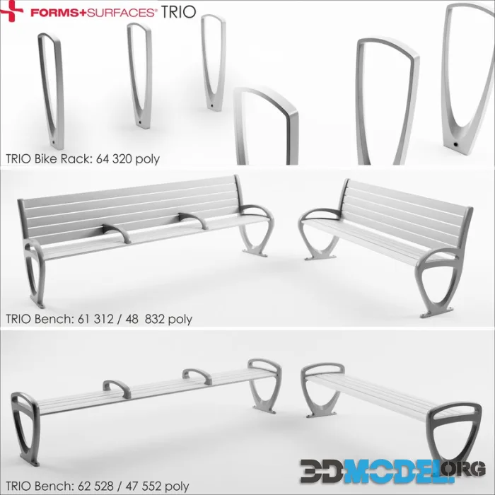 Forms + surfaces BENCH