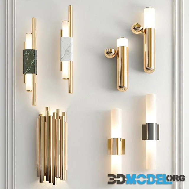 Four Nice Wall Lights_12