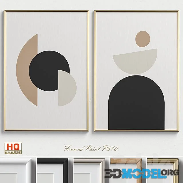 Framed Print P 510