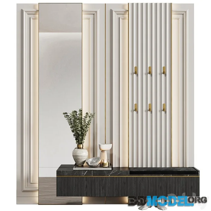 Hallway in neoclassical style 36