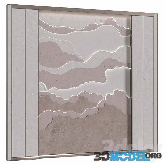 Headboard Stone Wall Panel
