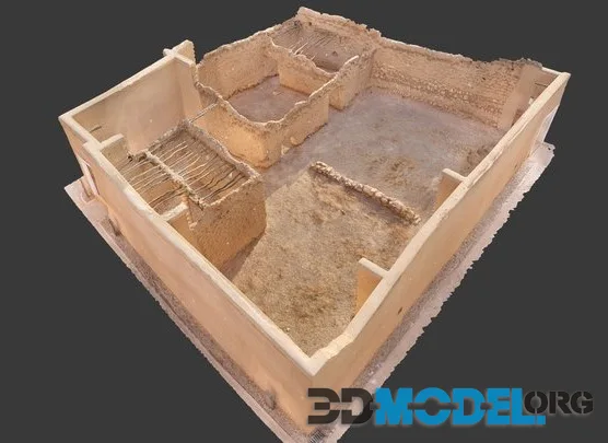 Historical Building At Diriyah, Saudi Arabia (PBR)