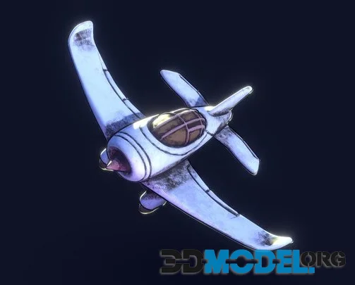 Jet Plane Toy (PBR)